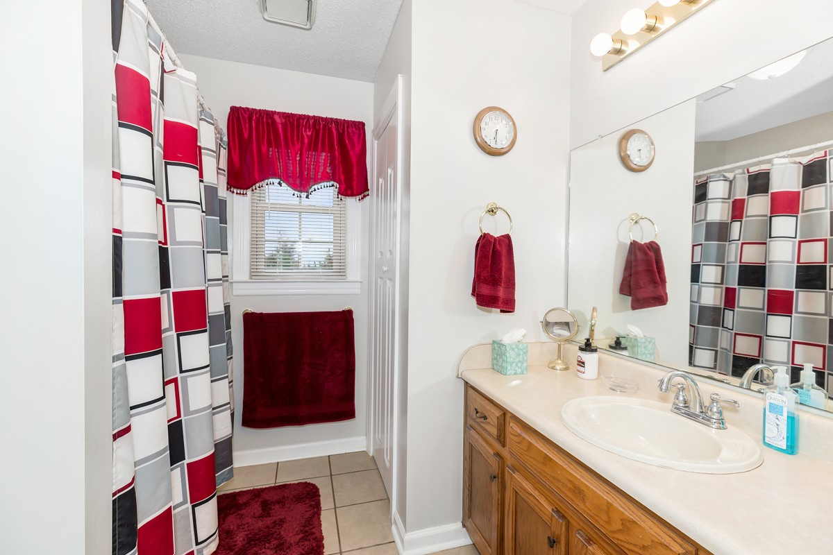 27404 Cedar Hill Road Ardmore, AL 35739 - Photo 21 of 32 a bathroom with a sink and a mirror