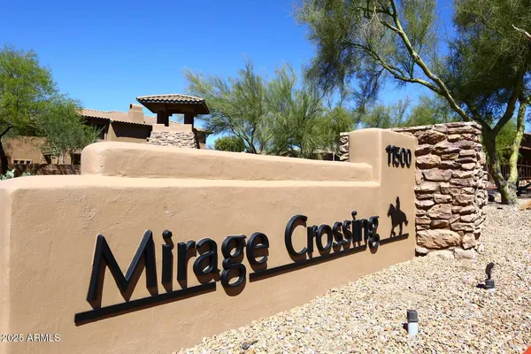 a view of street sign