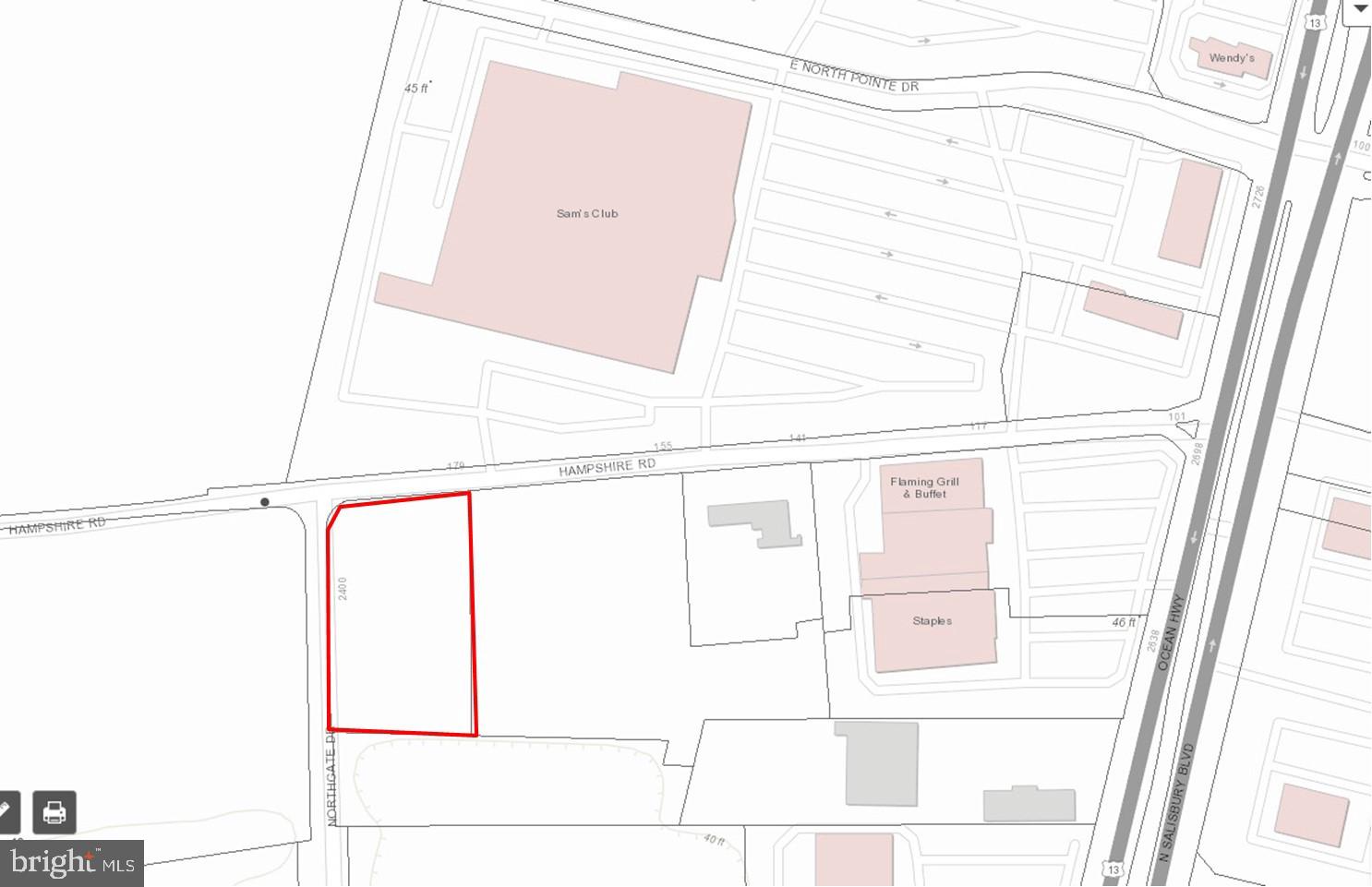 0 Hampshire Road Salisbury, MD 21801 - Photo 2 of 3 a bathroom with a window and a shower