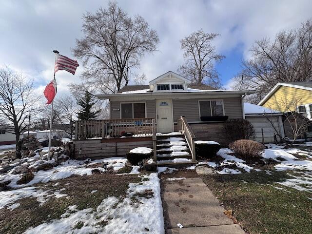 6548 Jackson Avenue Hammond, IN 46324 - Photo 1 of 1 a front view of a house with swimming pool and sitting area