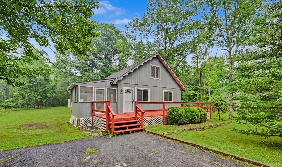 3331 Aspen Road Kunkletown, PA 18058 - Photo 1 of 50 1BD/1BTH w/ large Loft situated on a 1.02 private tree-lined acres in Pleasant View Lake!