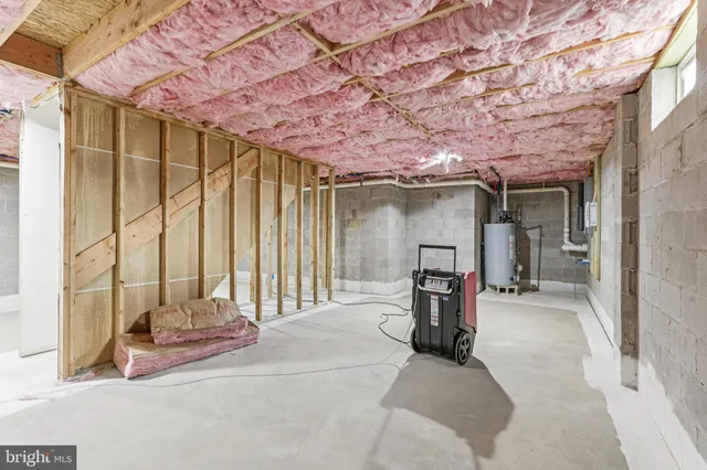 a aerial view of a house with garden