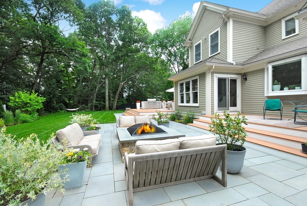 77 Revolutionary Road Concord, MA 01742 - Photo 38 of 42 a outdoor view with a sitting space