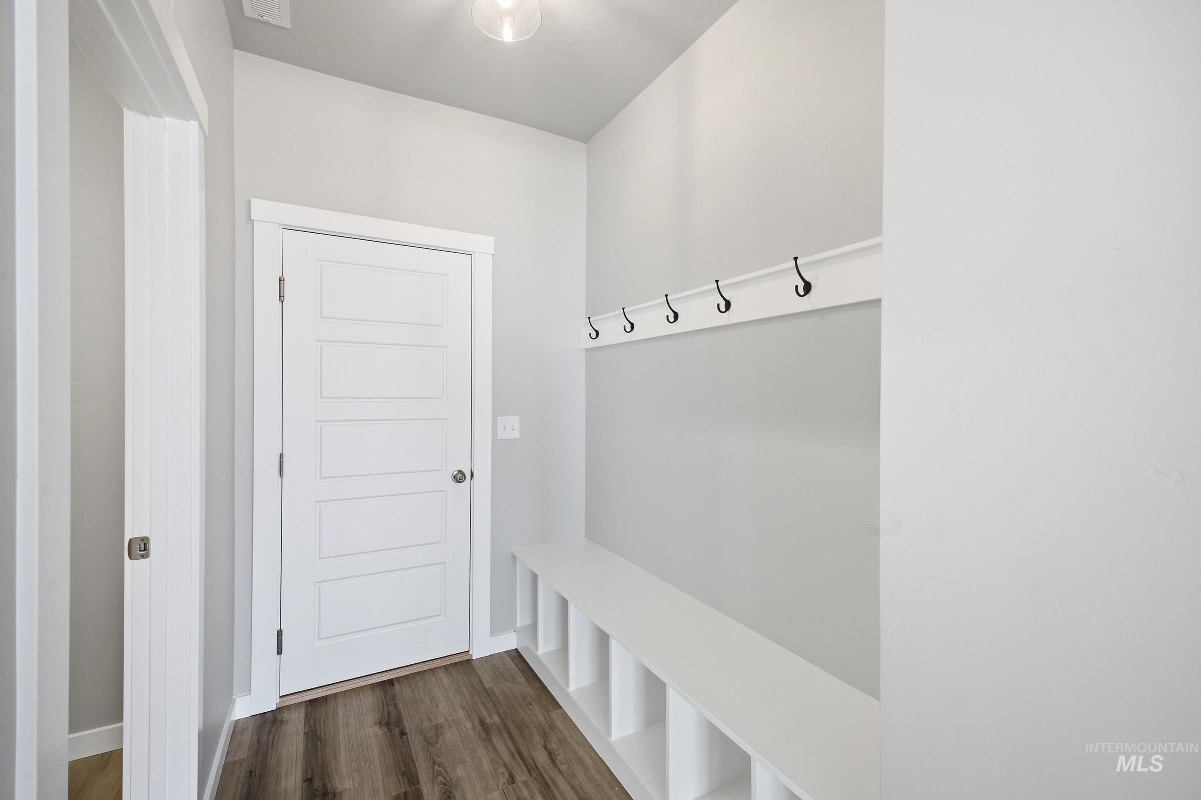 5315 South Memory Avenue Meridian, ID 83642 - Photo 17 of 24 Mudroom with dark wood-type flooring