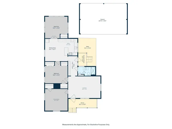 a picture of a floor plan