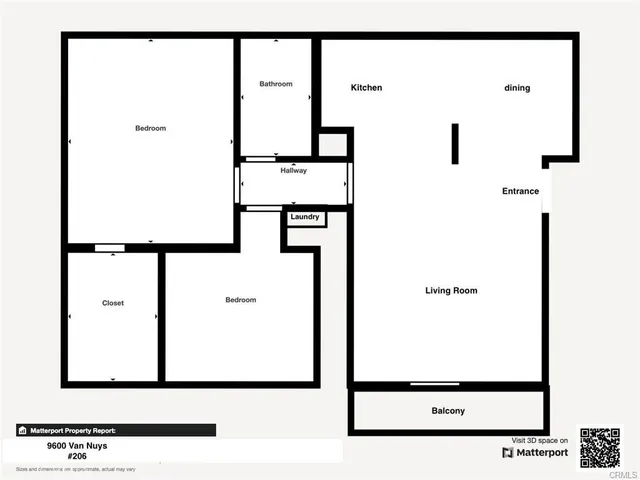 a view of a small space