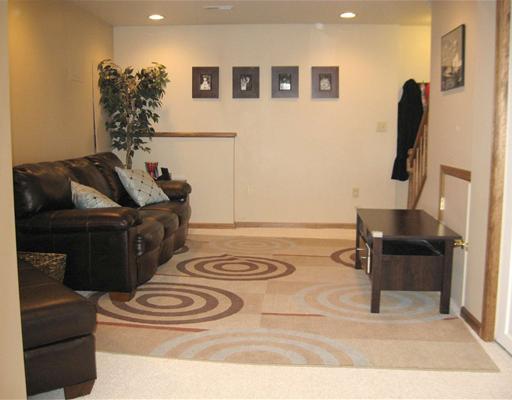 102 Leslie Road Monroeville, PA 15146 - Photo 15 of 18 Den/Family/Great Room. The 24X10 finished gameroom offers neutral colors, powder room, & laundry area.