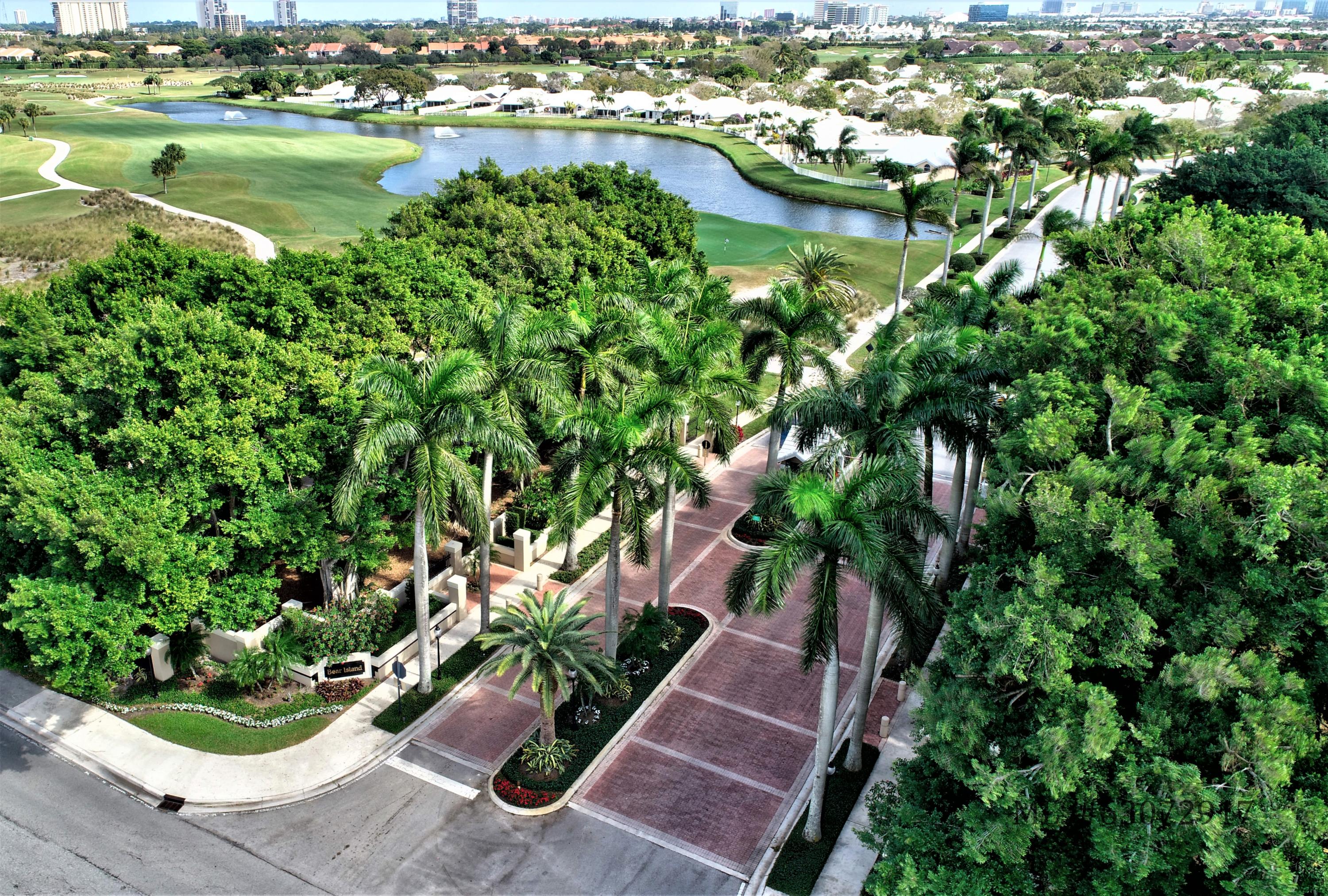 1430 Wilderness Road West Palm Beach, FL 33409 - Photo 18 of 24 Aerial View of Bear Island Entrance