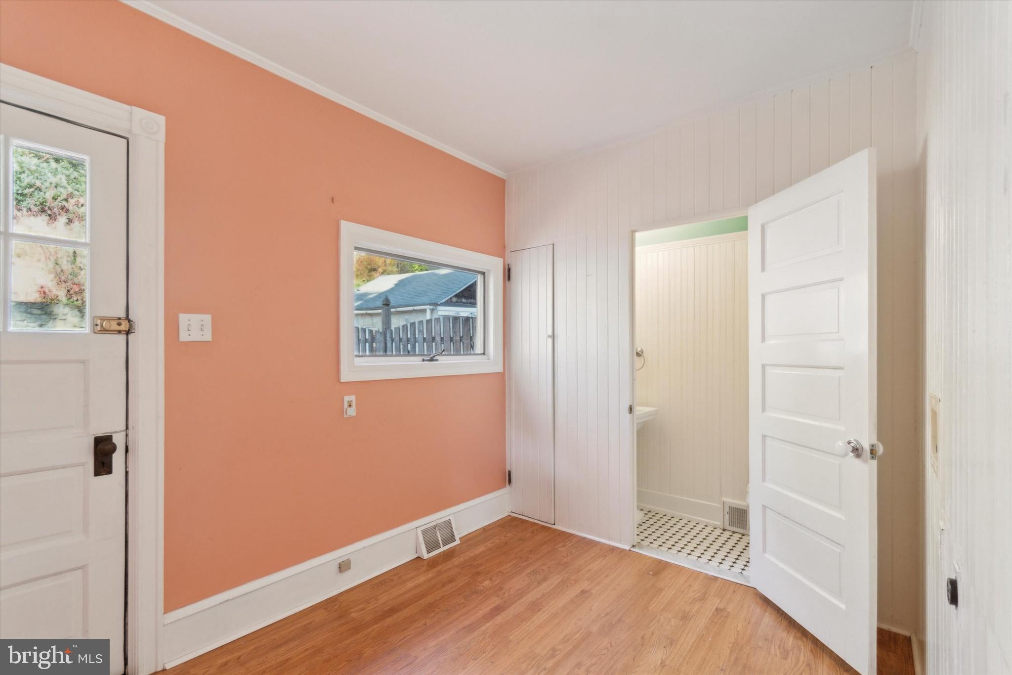 221 Mather Road Jenkintown, PA 19046 - Photo 13 of 52 Mudroom view into half bath on main floor.