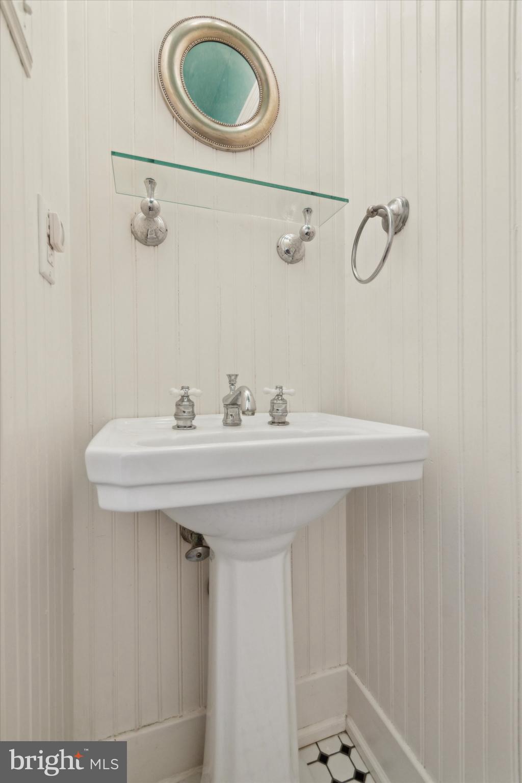 221 Mather Road Jenkintown, PA 19046 - Photo 15 of 52 Half bath on main floor - off of mudroom