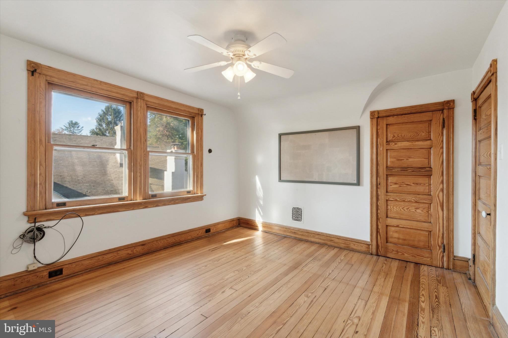 221 Mather Road Jenkintown, PA 19046 - Photo 26 of 52 3rd floor middle bedroom. Ideal WFH/Office space!