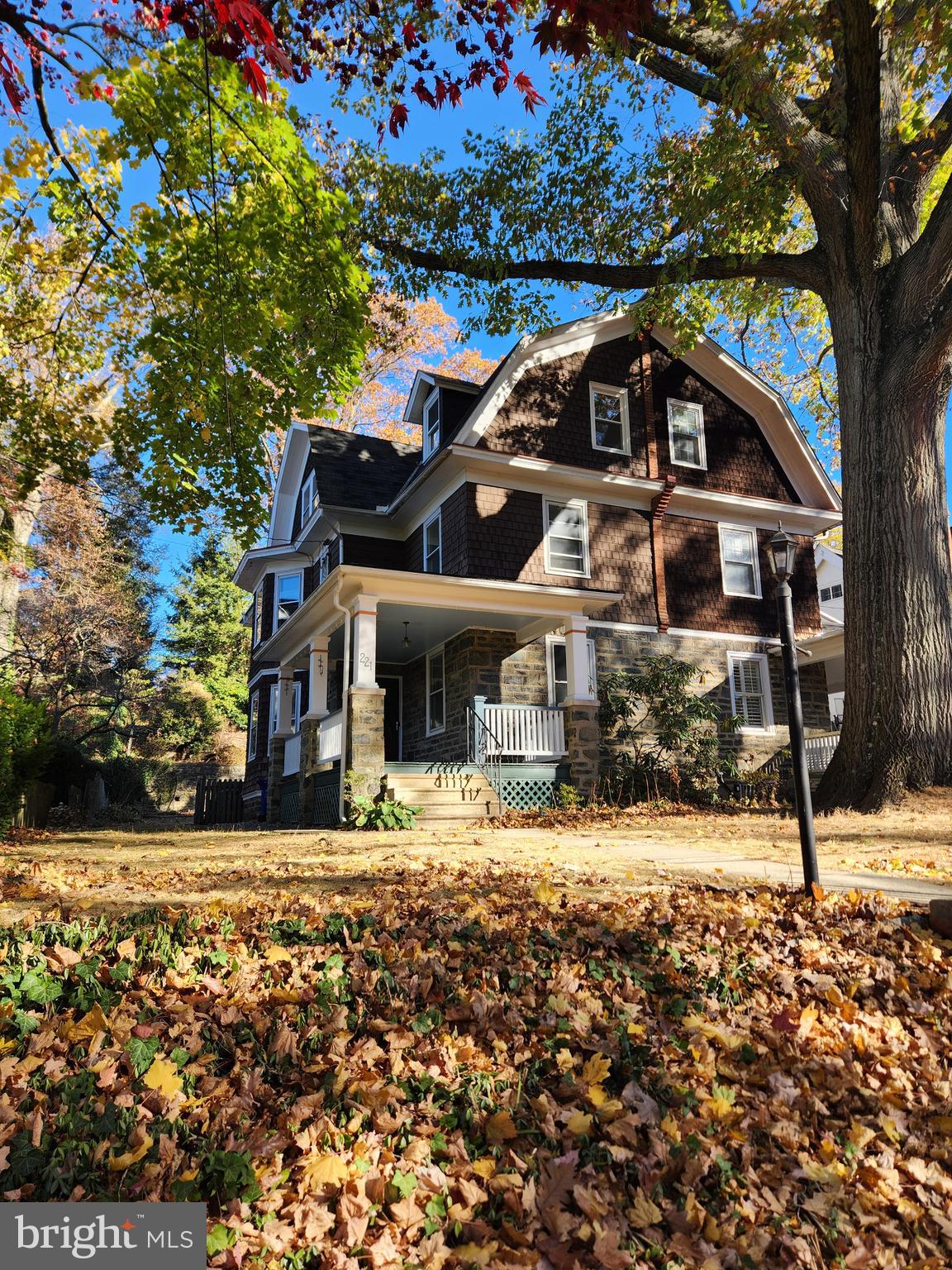 221 Mather Road Jenkintown, PA 19046 - Photo 49 of 52 Tree-lined street, sidewalks on street