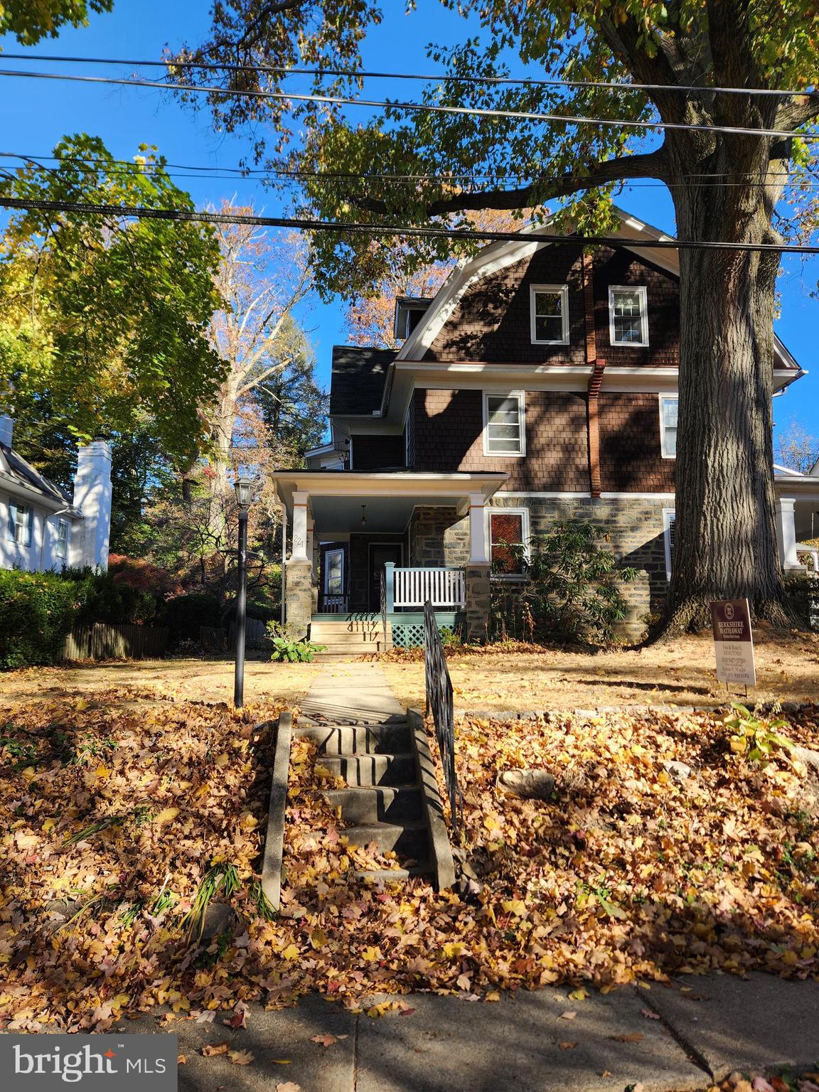 221 Mather Road Jenkintown, PA 19046 - Photo 50 of 52 Front view from sidewalk