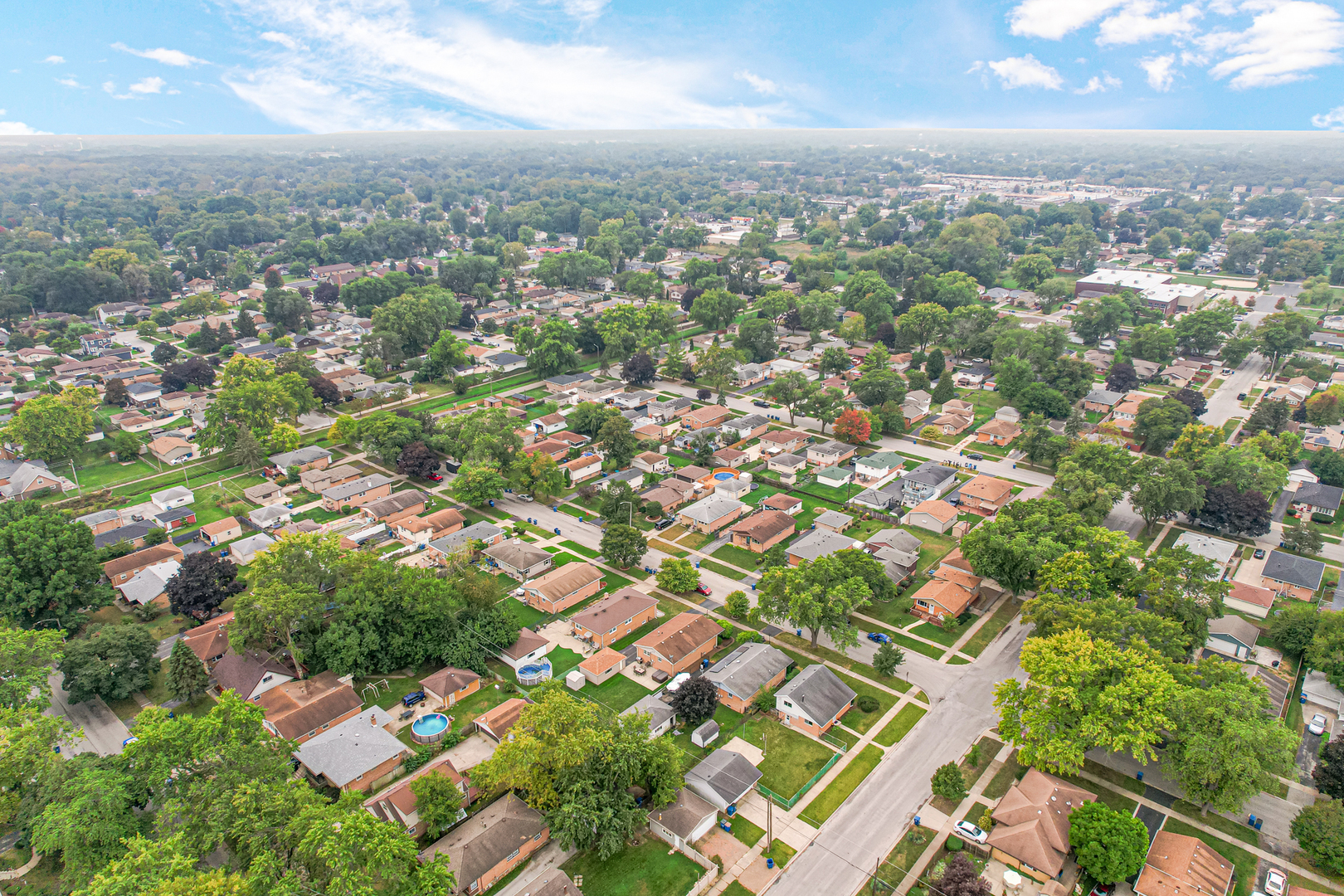 14501 Tripp Avenue Midlothian, IL 60445 - Photo 19 of 19 an aerial view of multiple house