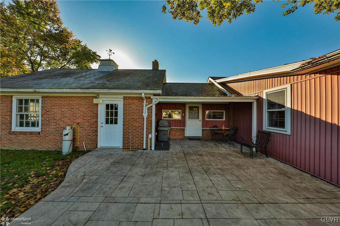 526 West Moorestown Road Nazareth, PA 18064 - Photo 41 of 50 a front view of a house with garden