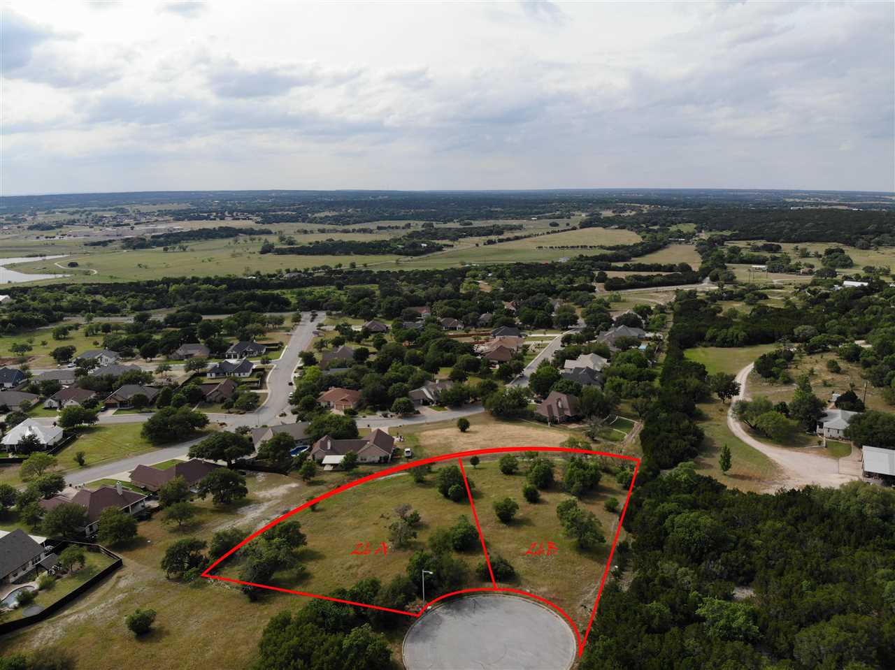 Tbd Lot 26 B Tbd Point Burnet, TX 78611 - Photo 1 of 1 an aerial view of residential houses with outdoor space