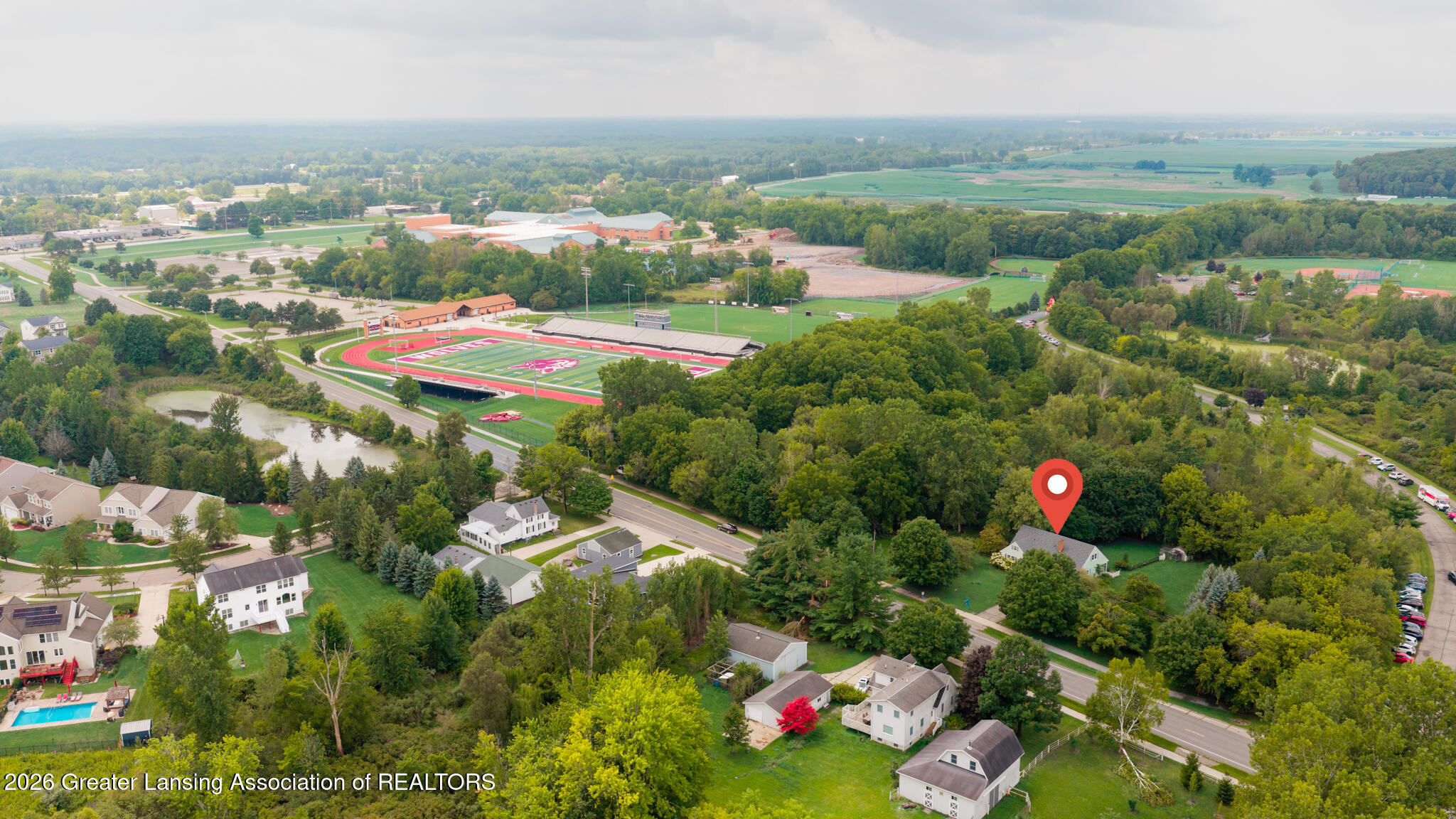 3715 Hulett Road Okemos, MI 48864 - Photo 30 of 48 Hulett-Aerial03