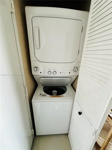 a view of balcony with furniture