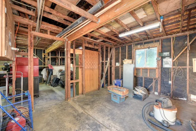 a view of outdoor space and garden