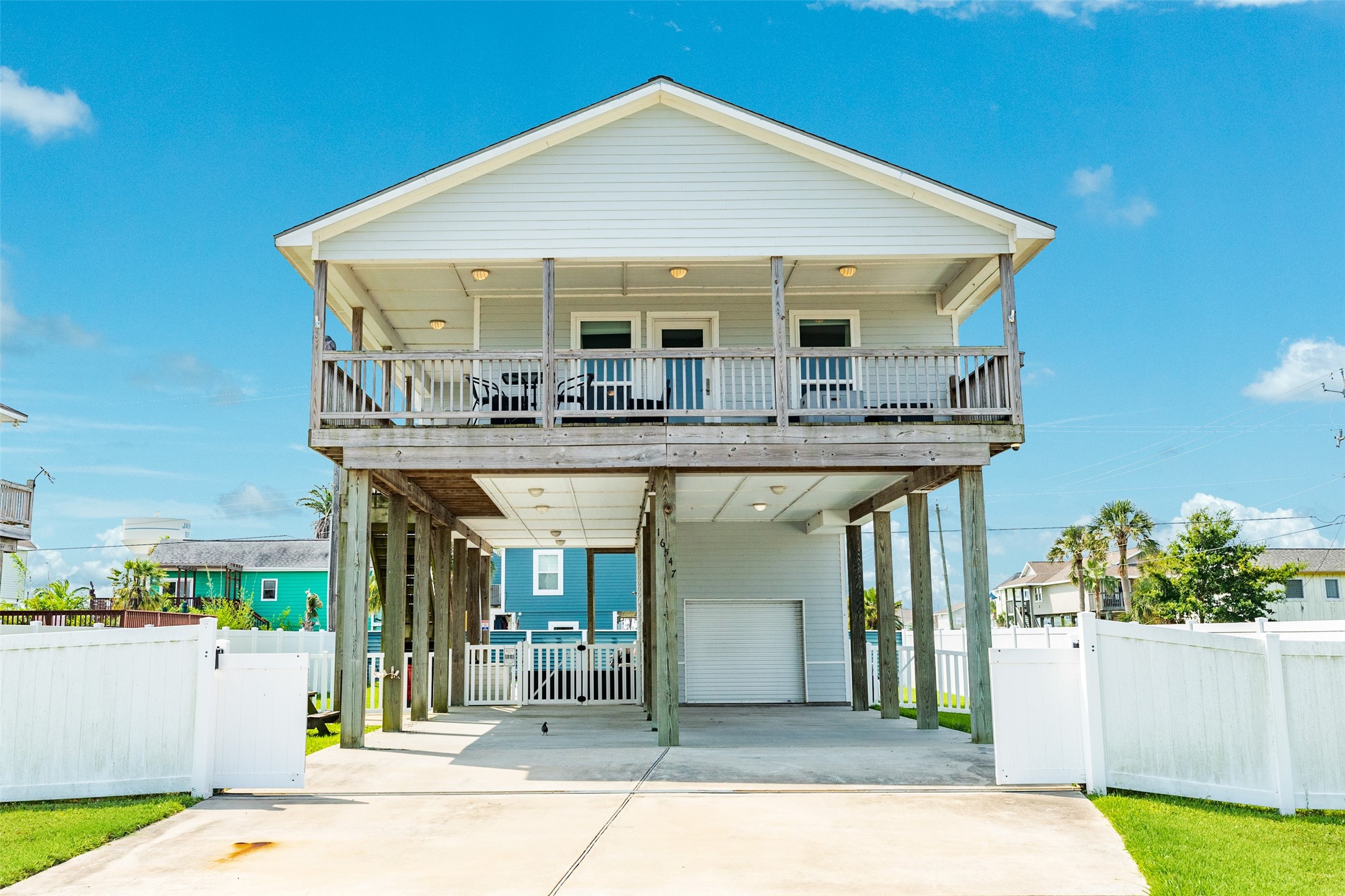 front view of a house with a porch
