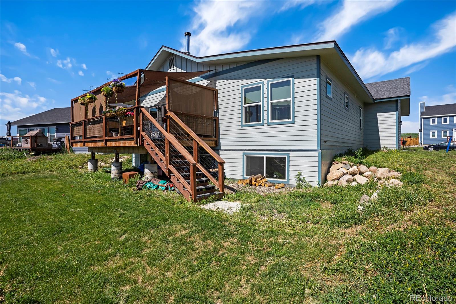 365 Lake View Road Hayden, CO 81639 - Photo 24 of 24 a view of a house with a yard