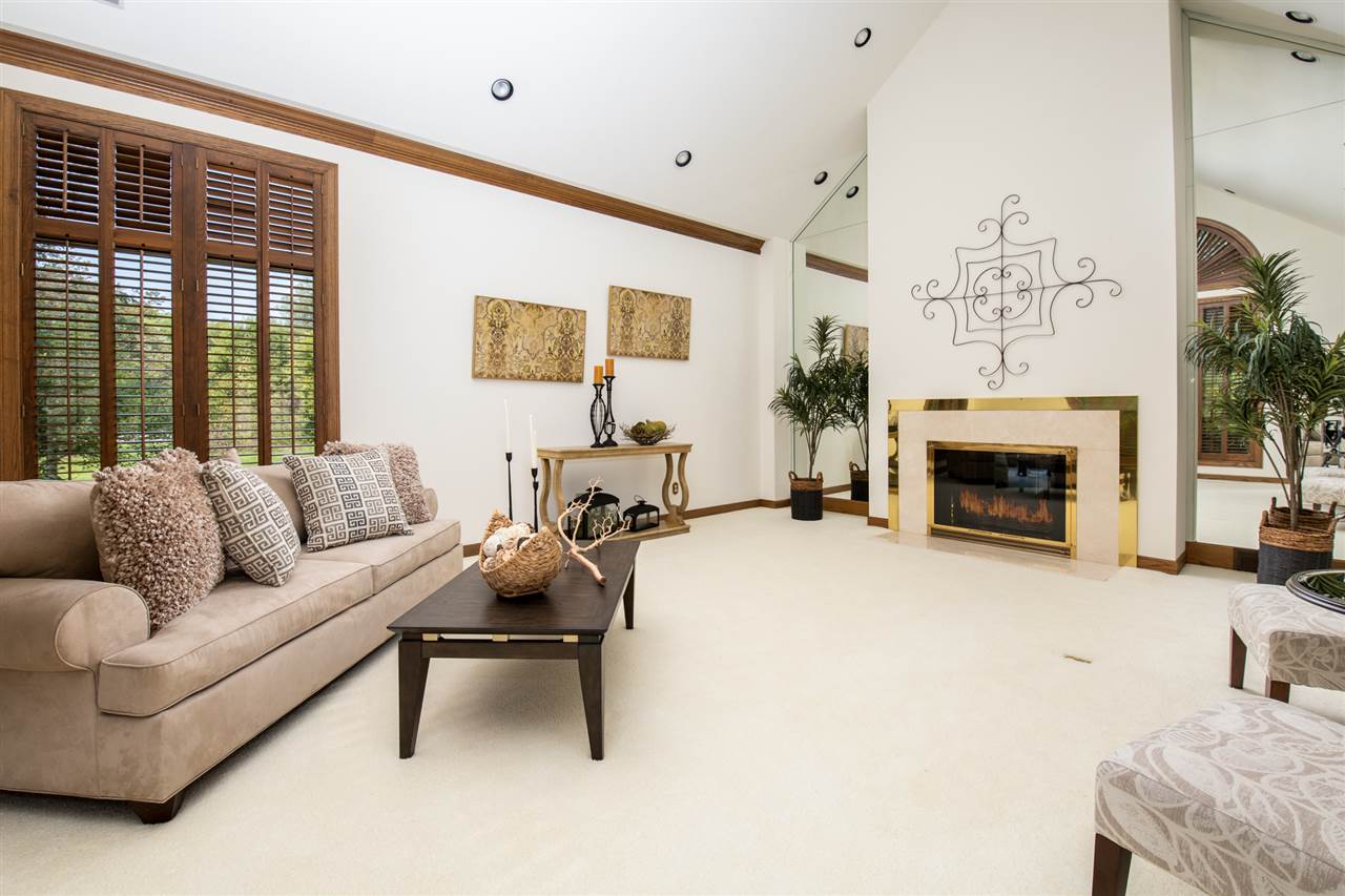 1734 Riverside Road Belvidere, IL 61008 - Photo 6 of 40 a living room with furniture and a fireplace