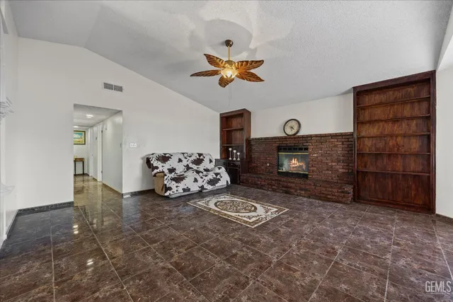a view of a livingroom with a staircase