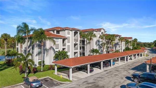 a front view of a building with balcony