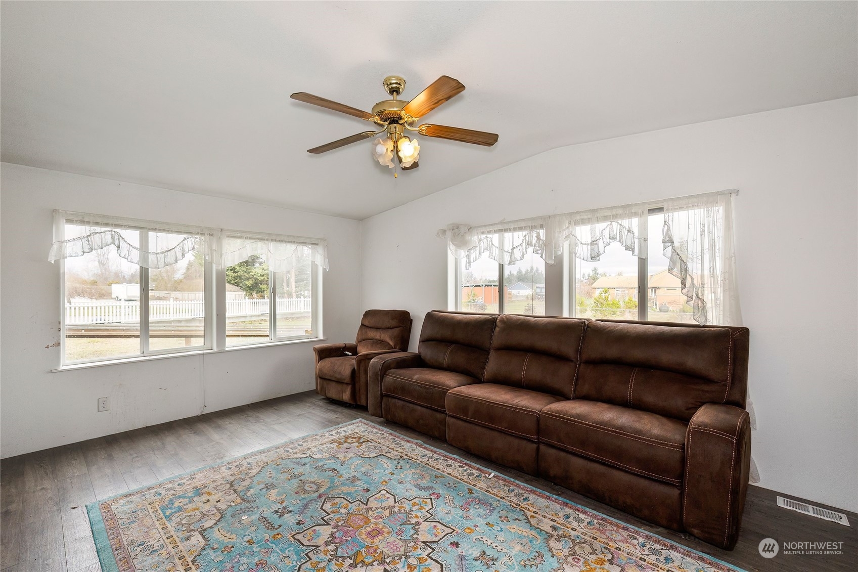 245 Griffith Farm Road Sequim, WA 98382 - Photo 13 of 33 a living room with furniture and a window