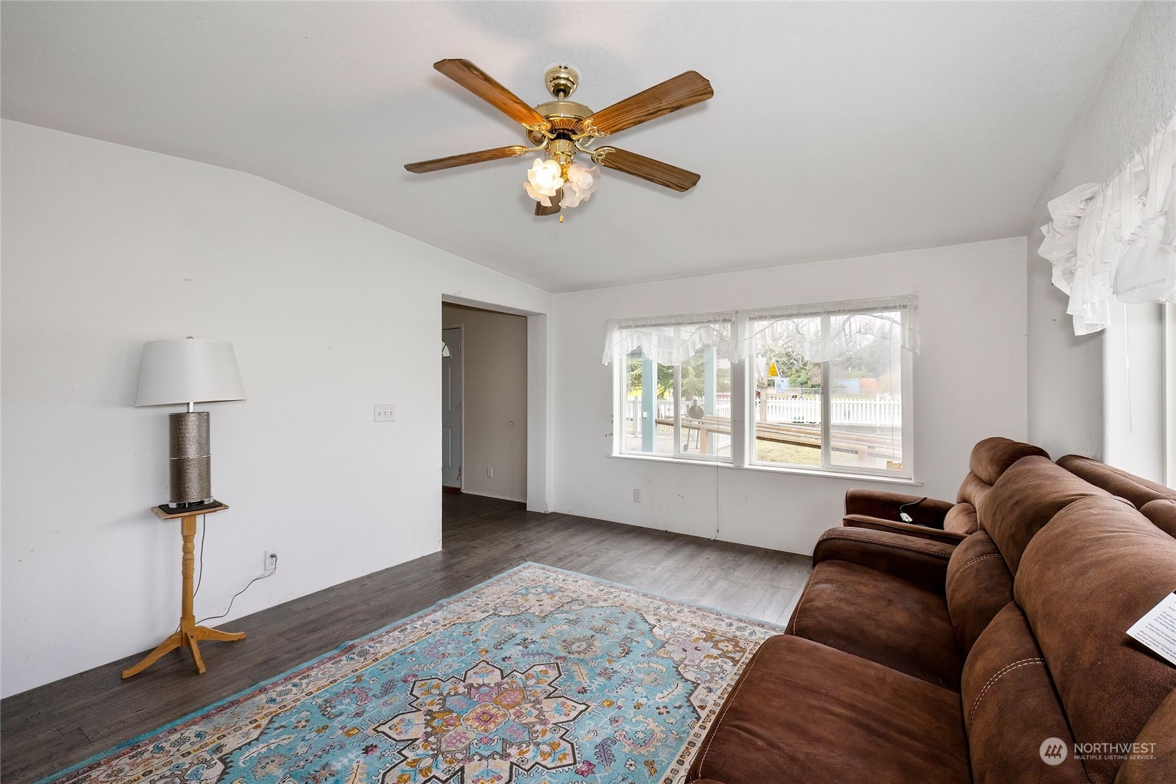 245 Griffith Farm Road Sequim, WA 98382 - Photo 15 of 33 a living room with furniture and a window