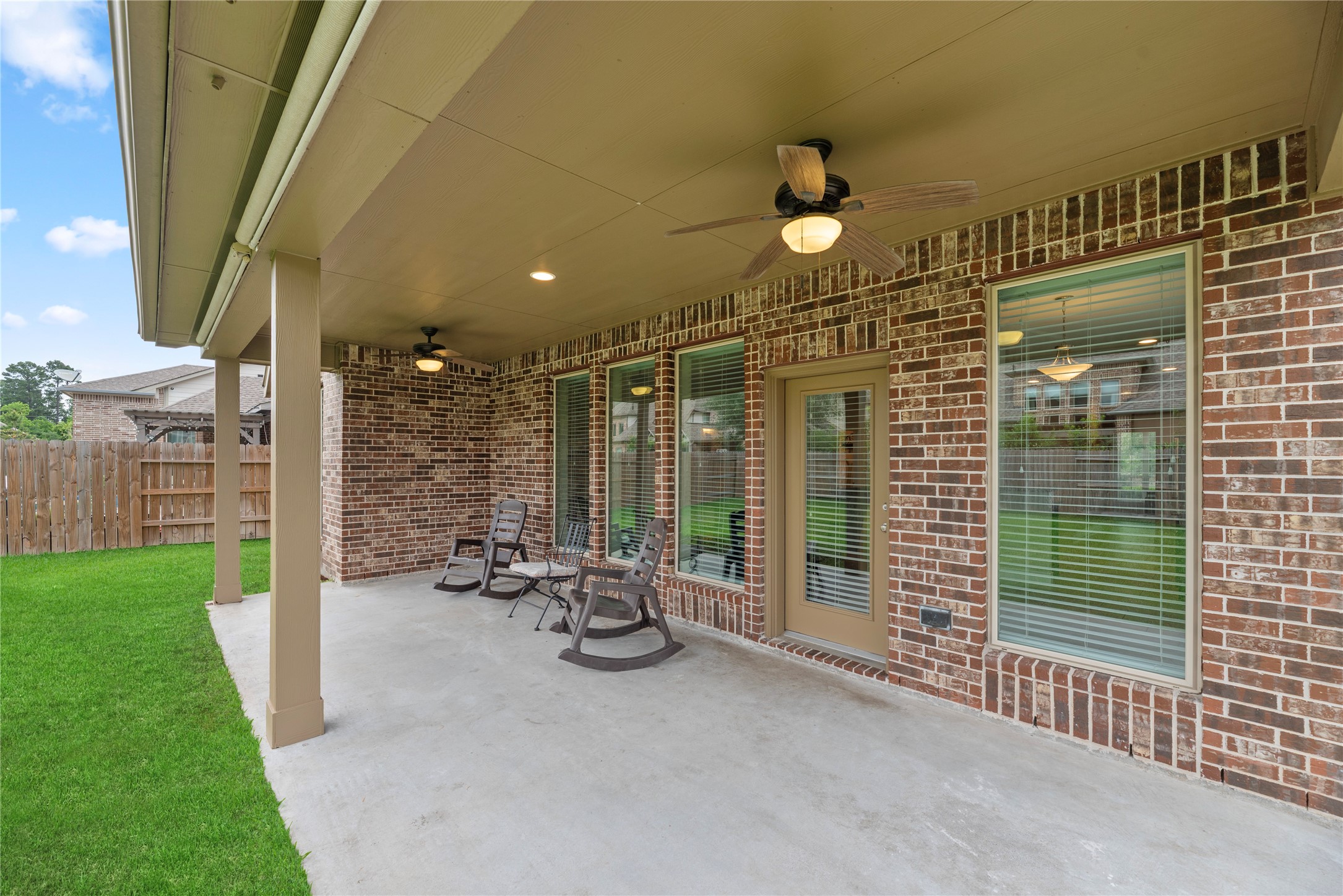3834 Trophy Ridge Drive Spring, TX 77386 - Photo 36 of 43 a view of a lobby with furniture and floor to ceiling window