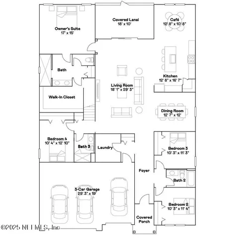 a picture of a floor plan