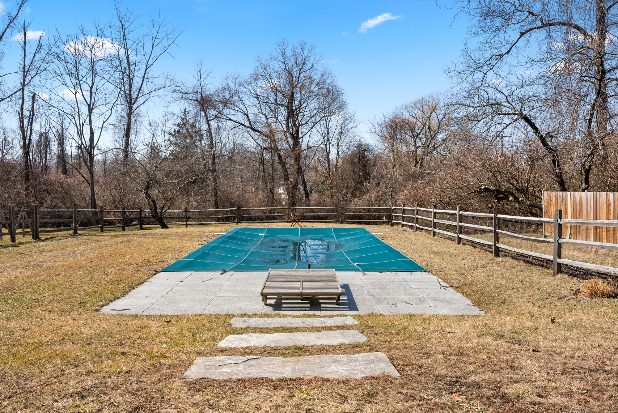112 Chestnut Land Road New Milford, CT 06776 - Photo 2 of 32 a view of backyard with swimming pool
