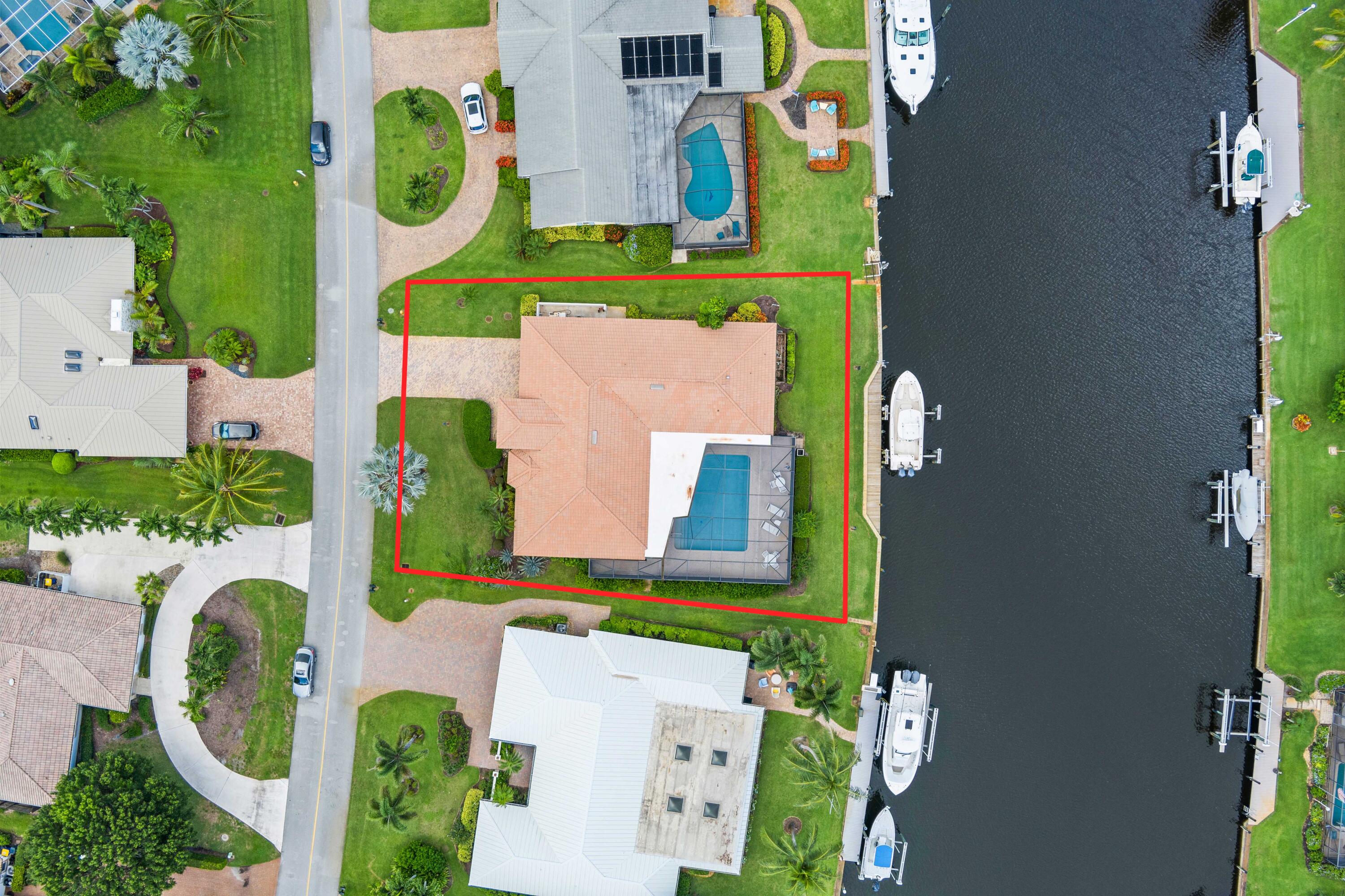 3422 Southeast Fairway West Stuart, FL 34997 - Photo 4 of 88 Overhead view of Home