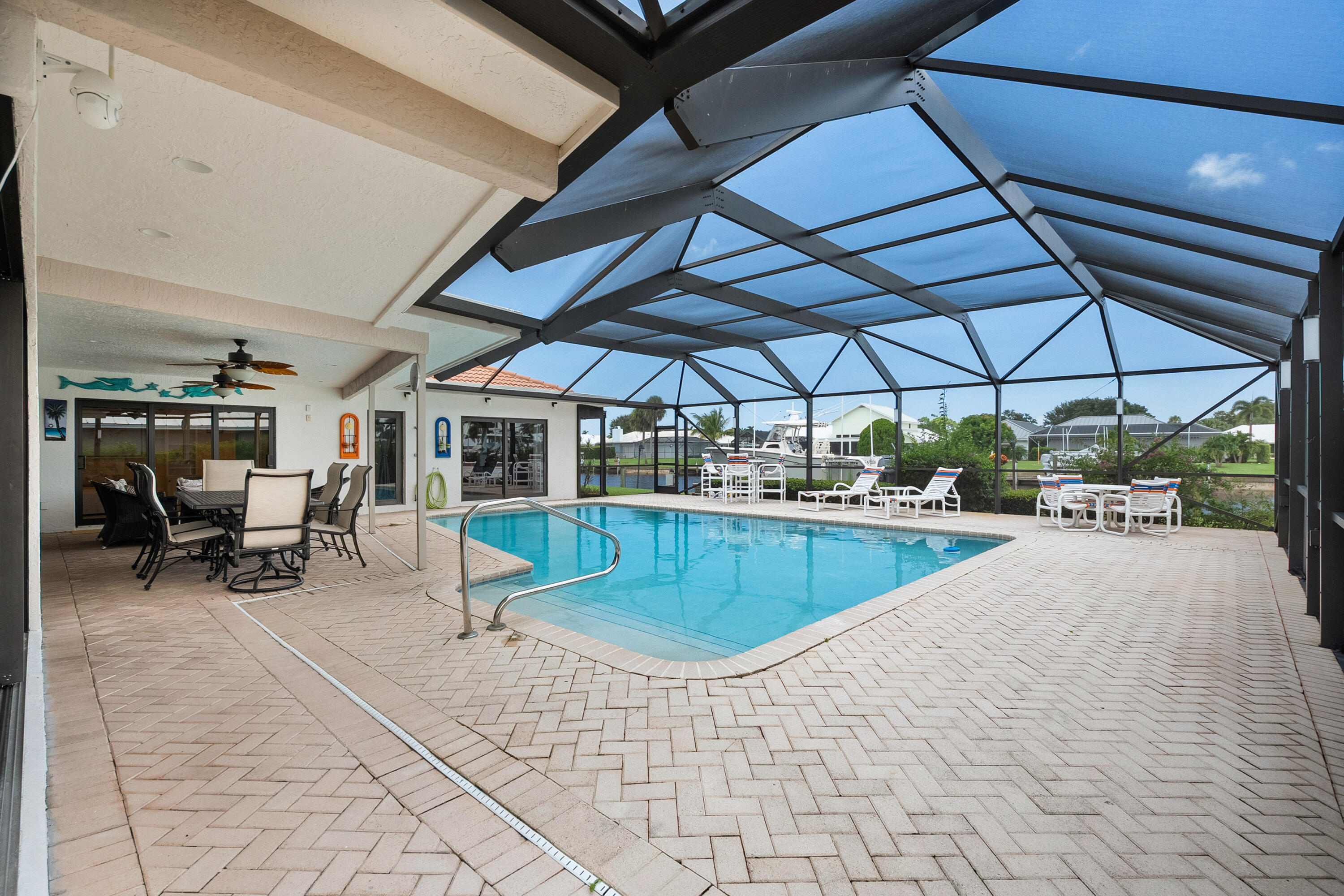 3422 Southeast Fairway West Stuart, FL 34997 - Photo 51 of 88 Screened in Pool