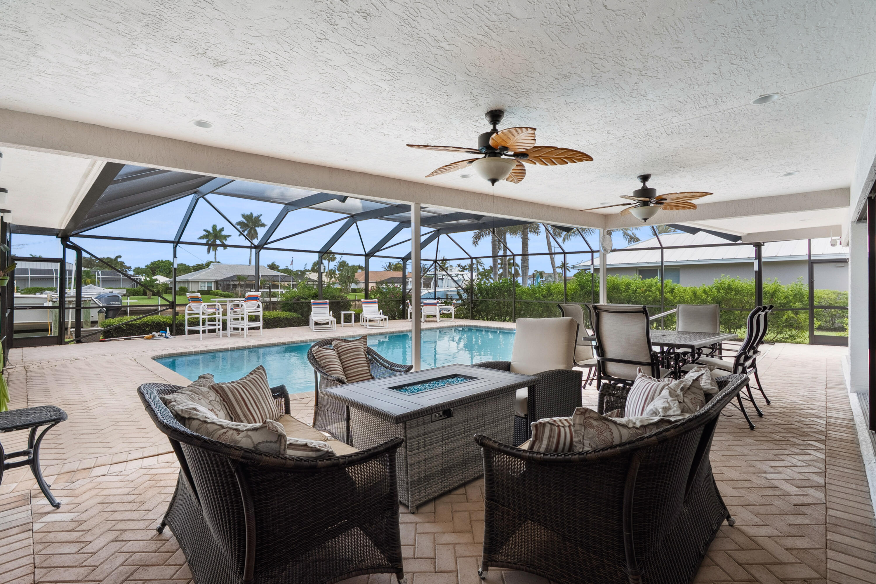 3422 Southeast Fairway West Stuart, FL 34997 - Photo 58 of 88 Covered area by pool