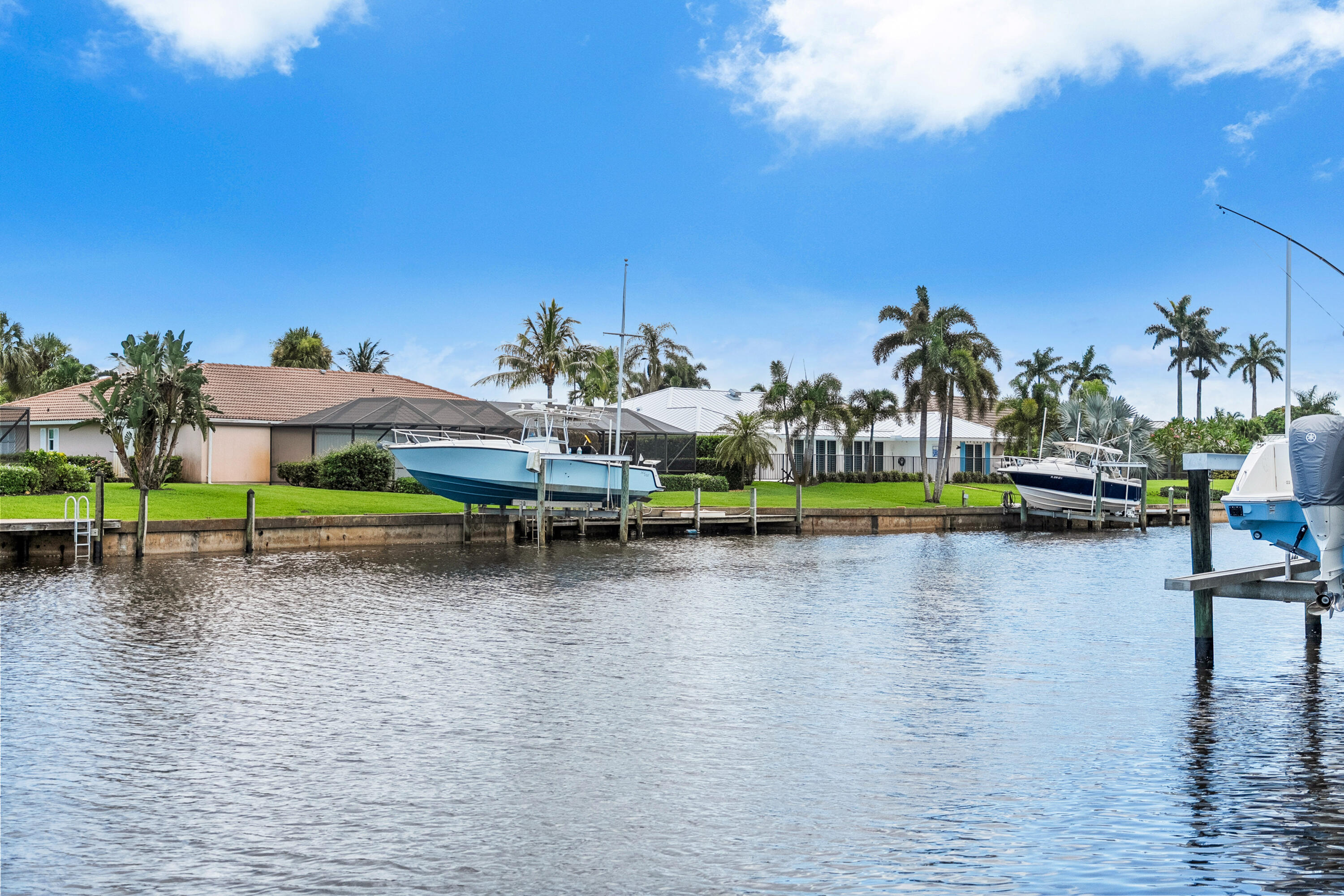 3422 Southeast Fairway West Stuart, FL 34997 - Photo 61 of 88 View from Boat Dock