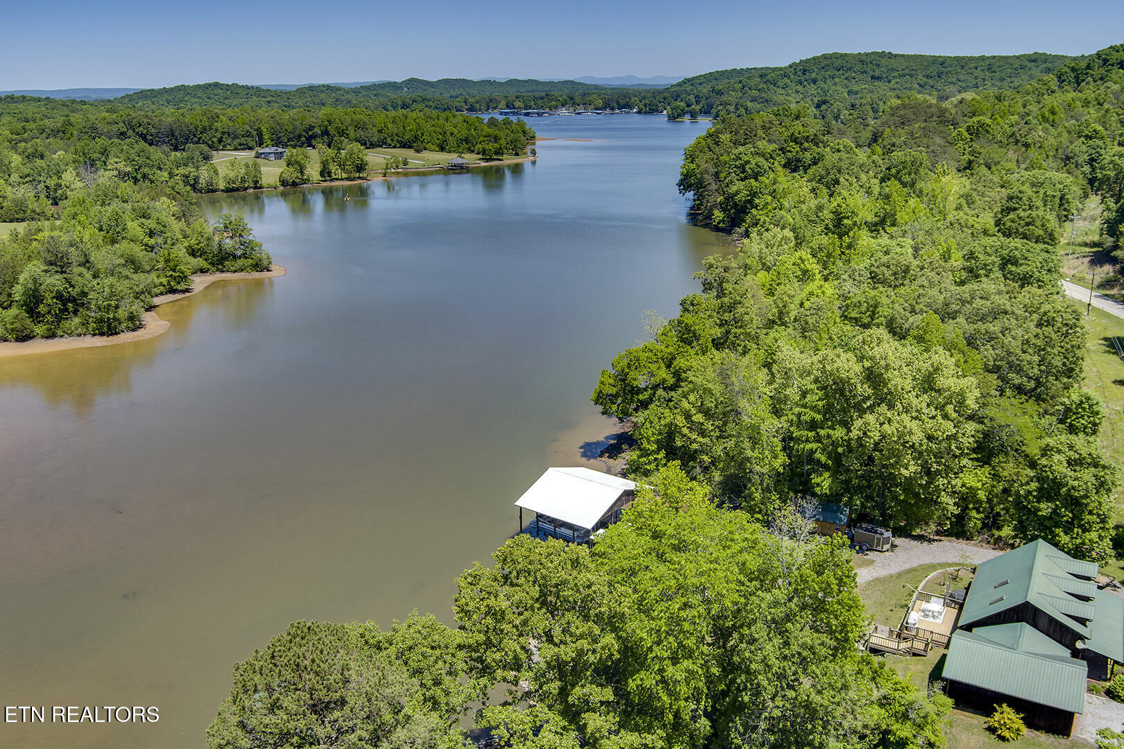 4368 River Road Ten Mile, TN 37880 - Photo 48 of 54 48_RiverRoad_4368_UpRiverViewElevated