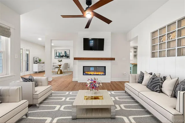 a bedroom with bed and a window