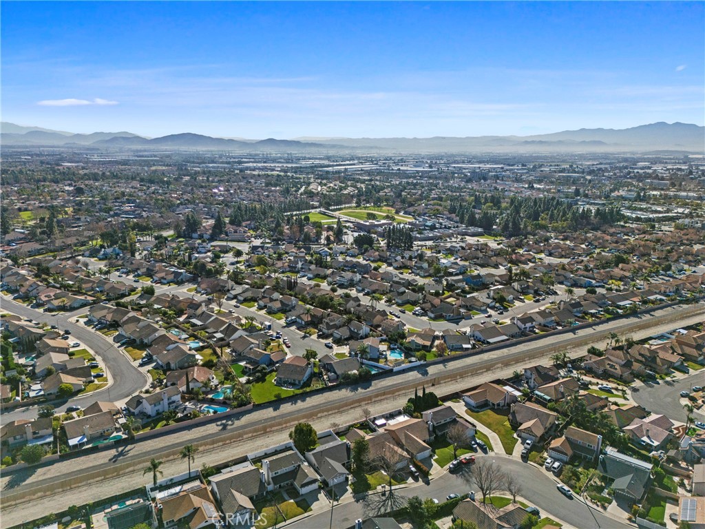 7407 Ambrosia Road Rancho Cucamonga, CA 91730 - Photo 27 of 35 drone image - surrounding town