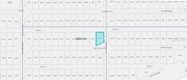 $40,000 | 502 Portulaca Drive, Indian Lake Estates, FL 33843