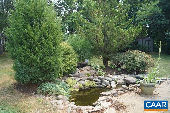 84 Wedgestone Road Stanardsville, VA 22973 - Photo 9 of 34 a view of a backyard with plants and trees