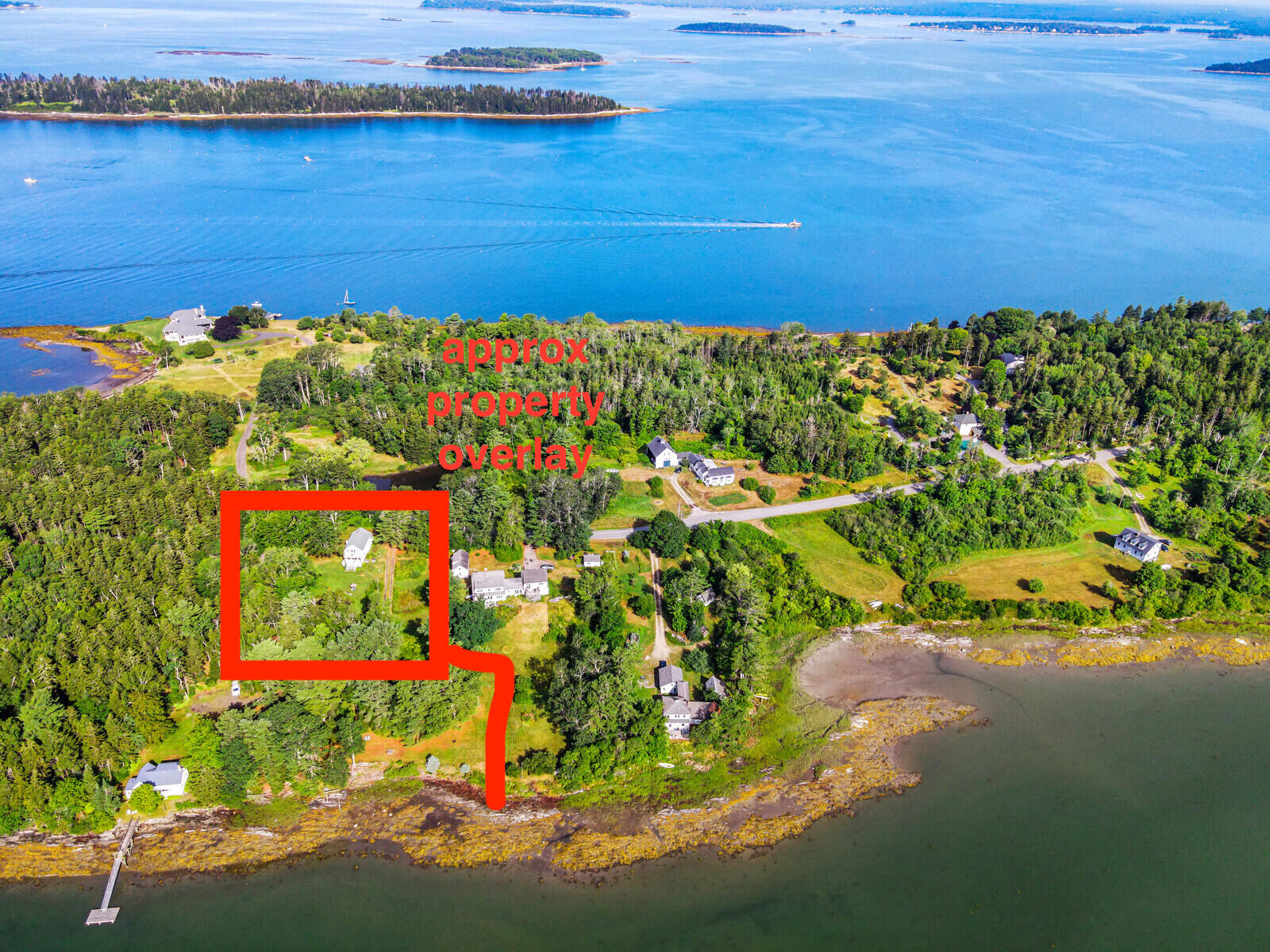 251 Basin Point Road Harpswell, ME 04079 - Photo 36 of 36 1 - 251 BPR above overlay