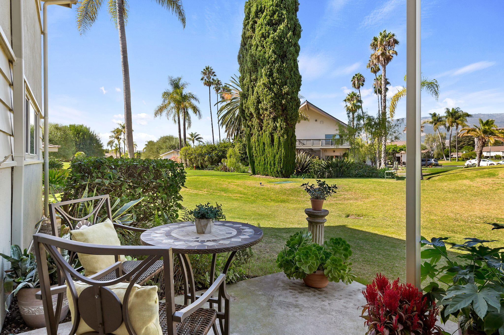 5796 Encina Road, Unit 2 Goleta, CA 93117 - Photo 12 of 38 Back patio dining