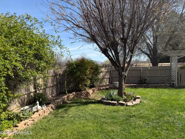 a backyard of a house