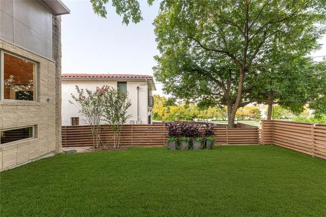 a view of a wooden deck with a bench
