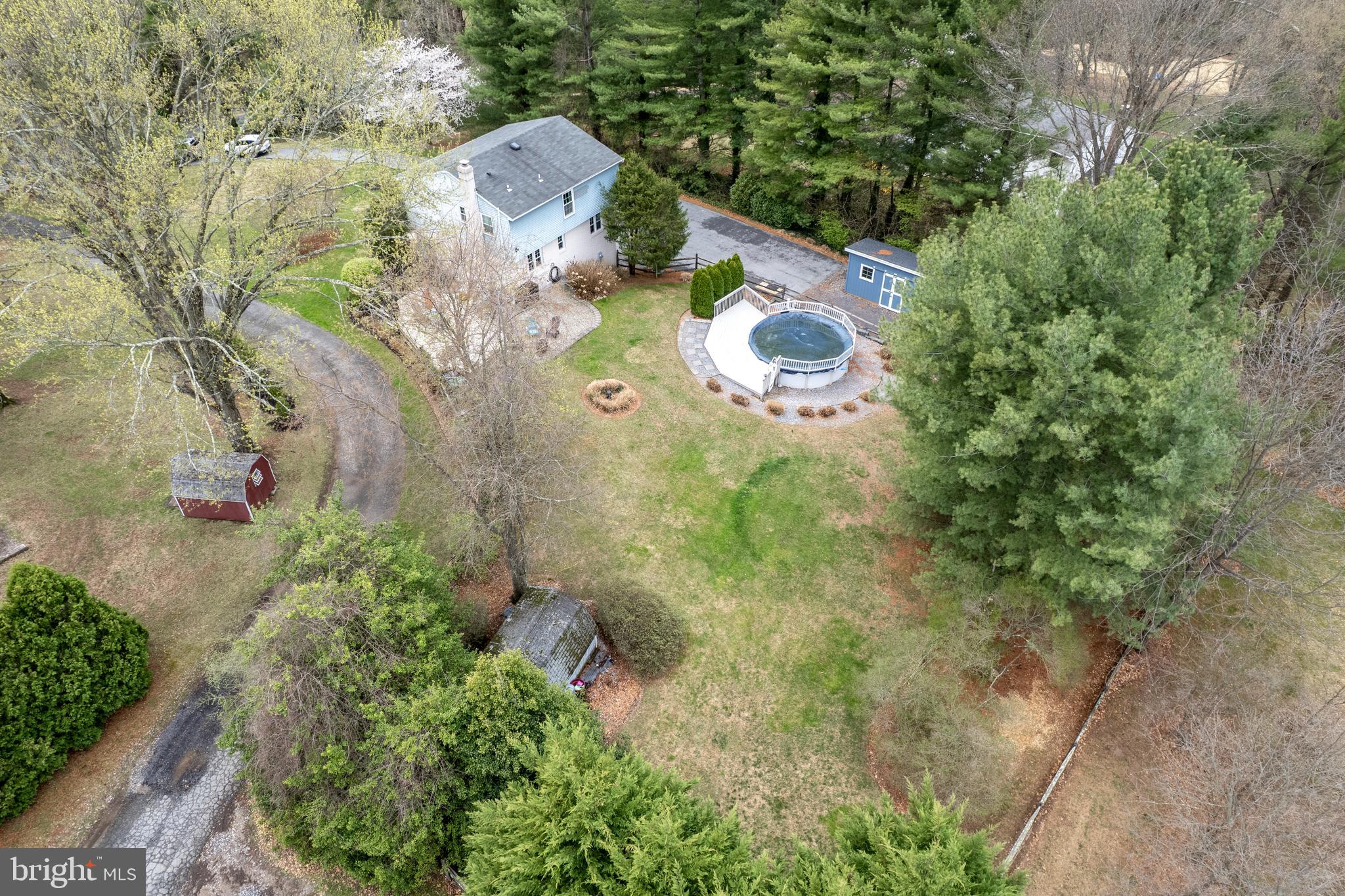 3144 Coon Club Road Hampstead, MD 21074 - Photo 11 of 64 an aerial view of a house with yard