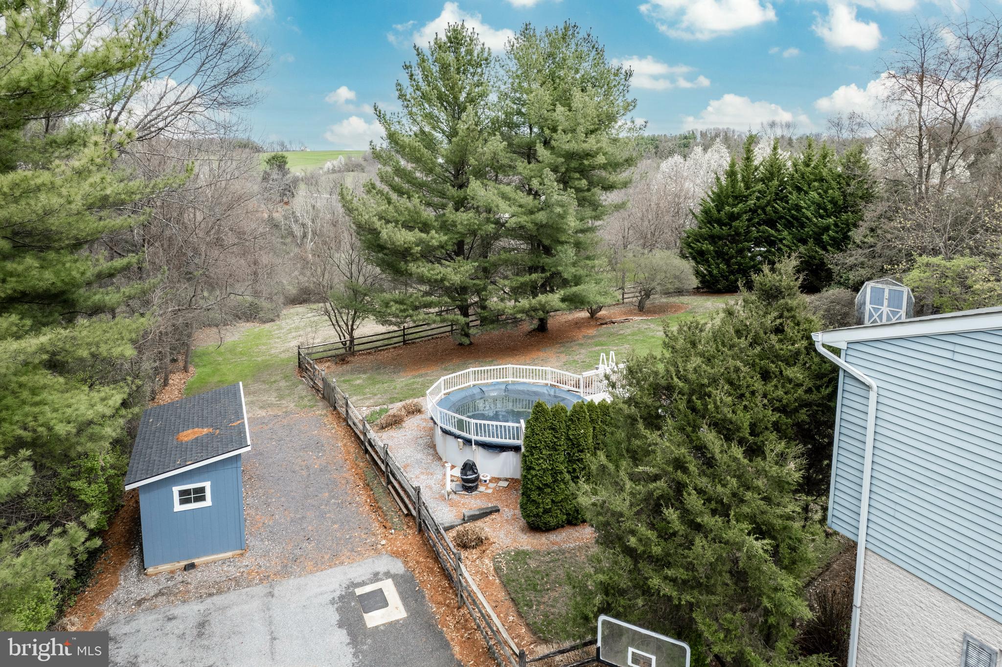 3144 Coon Club Road Hampstead, MD 21074 - Photo 12 of 64 an aerial view of a house with a yard