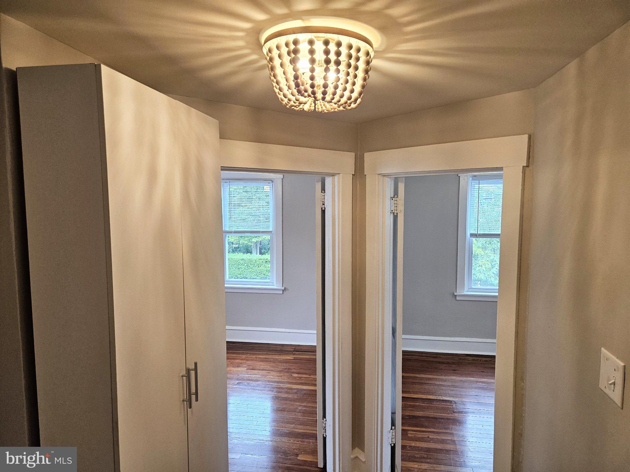 6 Arthur Road, Unit FRONT Rosemont, PA 19010 - Photo 17 of 24 Bright entryway with elegant lighting.