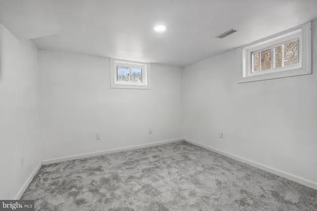 a view of empty room